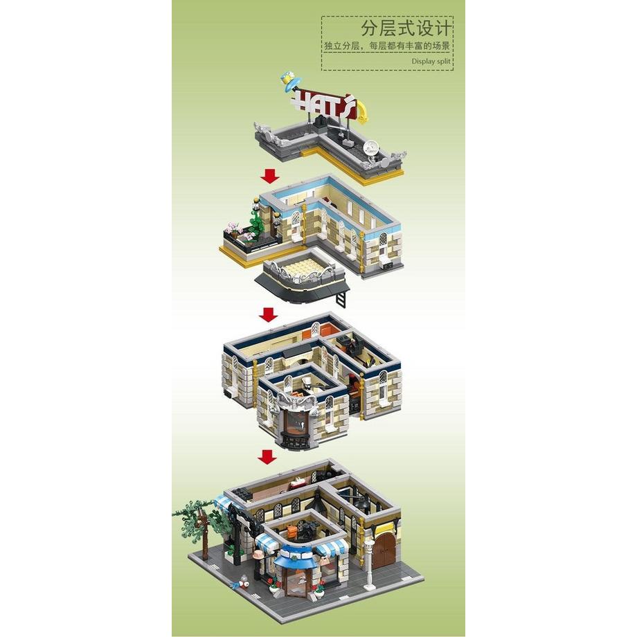 JIE STAR       Kategorie:  Modulare Baureihe    Produktbeschreibung:  Enthält eine ausführliche Montageanleitung.        Das Produkt enthält Kleinteile und ist nicht für Kinder unter 3 Jahren geeignet.                                                                