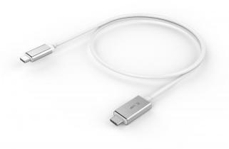 LMP  17463 câble USB 3 m USB C Argent 