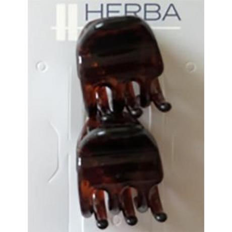 HERBA  Klammer, braun, 2 Stk., 2.2 cm 
