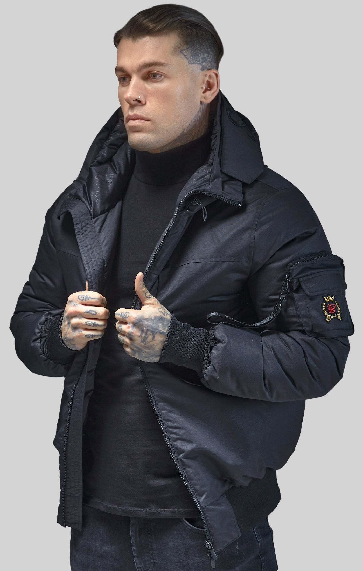 Sik Silk  Bomberjacke Bomber Jacket 