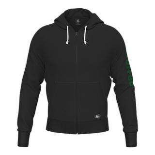 errea  felpa con cappuccio e zip essential 