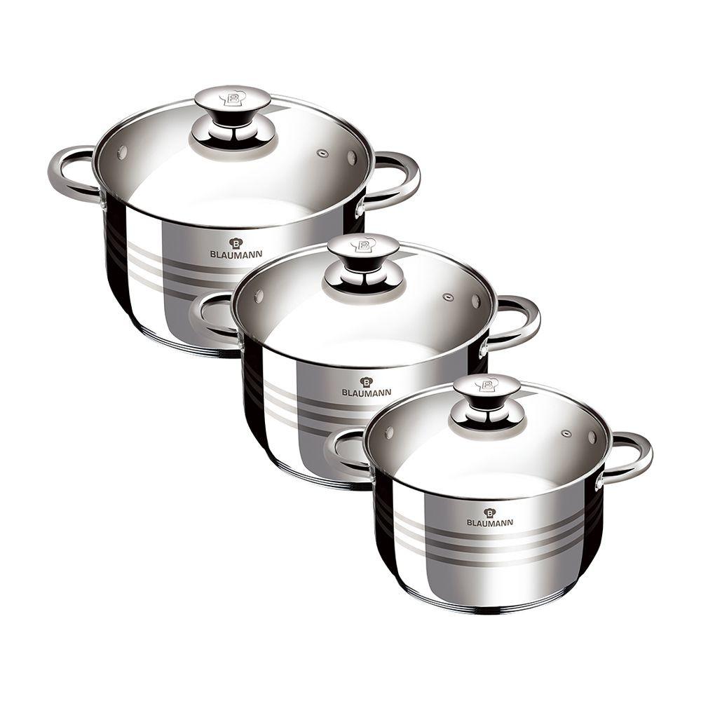 Blaumann Kochgeschirr-Set 6-teiliges Gourmet Line  