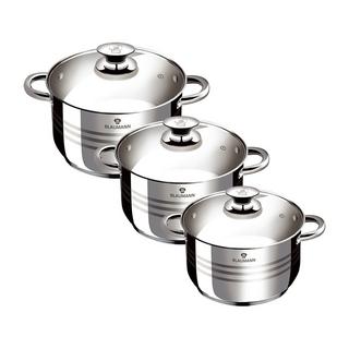 Blaumann Kochgeschirr-Set 6-teiliges Gourmet Line  