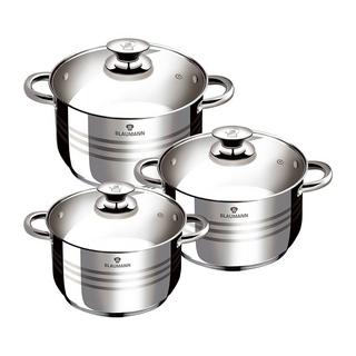 Blaumann Kochgeschirr-Set 6-teiliges Gourmet Line  