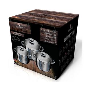 Blaumann Kochgeschirr-Set 6-teiliges Gourmet Line  