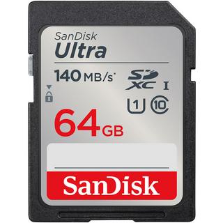 SanDisk  Scheda Ultra SDXC (SDSDUNB-064G-GN6IN), 64 GB, 140 MB/s, Classe 10 / U1 
