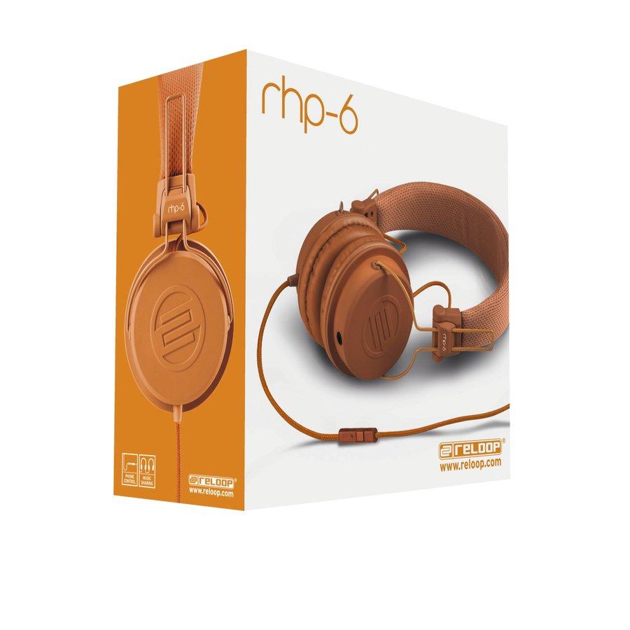 Reloop  Reloop RHP-6 Kopfhörer Kabelgebunden Kopfband AnrufeMusik Orange 