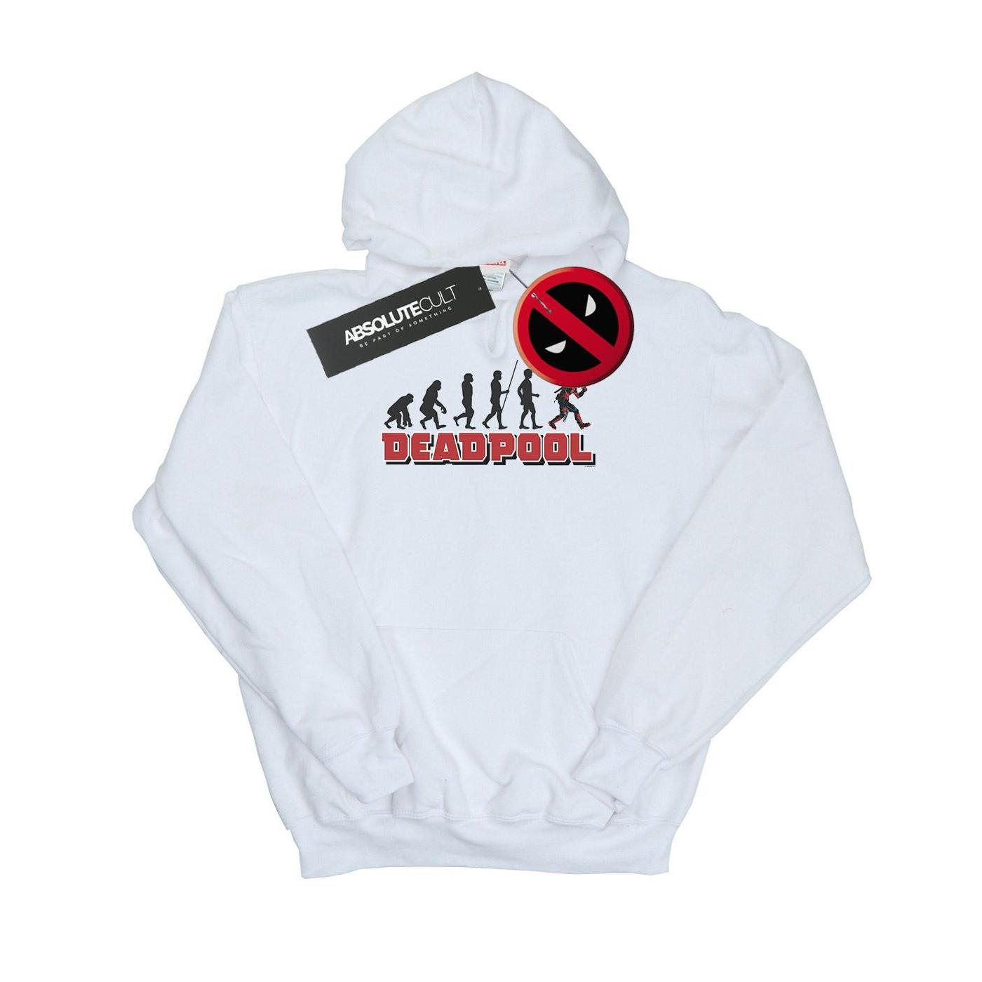 Image of Deadpool Evolution Kapuzenpullover Damen Weiss S