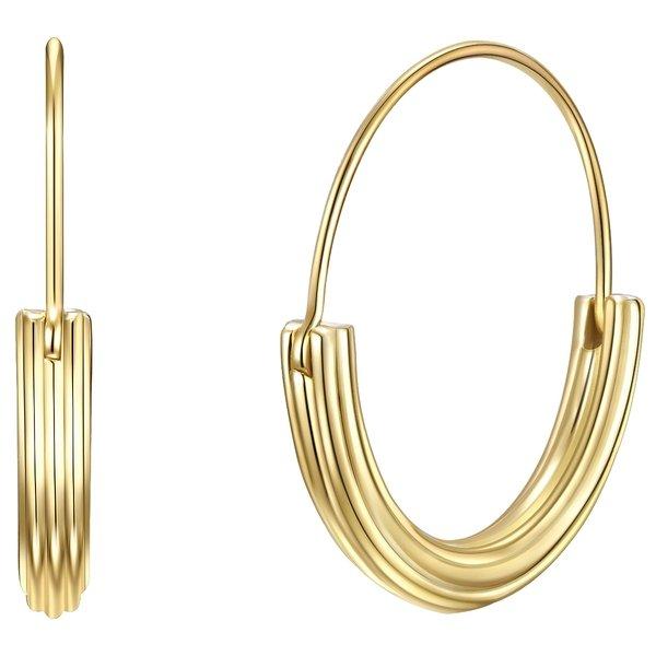 Image of Creolen Damen Gold 28mm