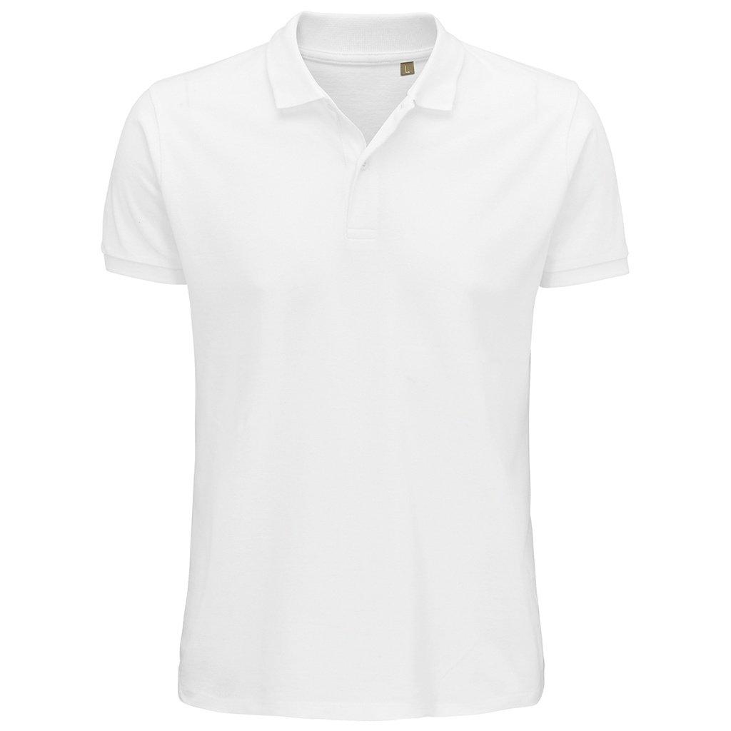 Image of Planet Pique Poloshirt, Aus Biologischem Anbau Herren Weiss L