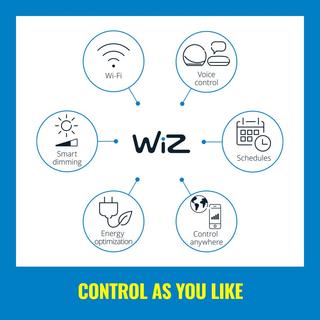 WIZ WiFi Smart LED E14 Crown 40W 470lm Farbe  