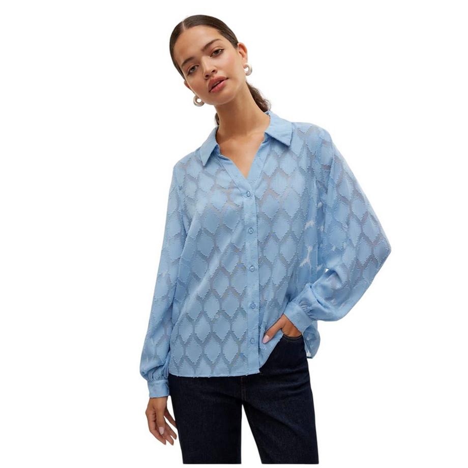 VERO MODA  Mayla Camicetta Regolare Manica Lunga 