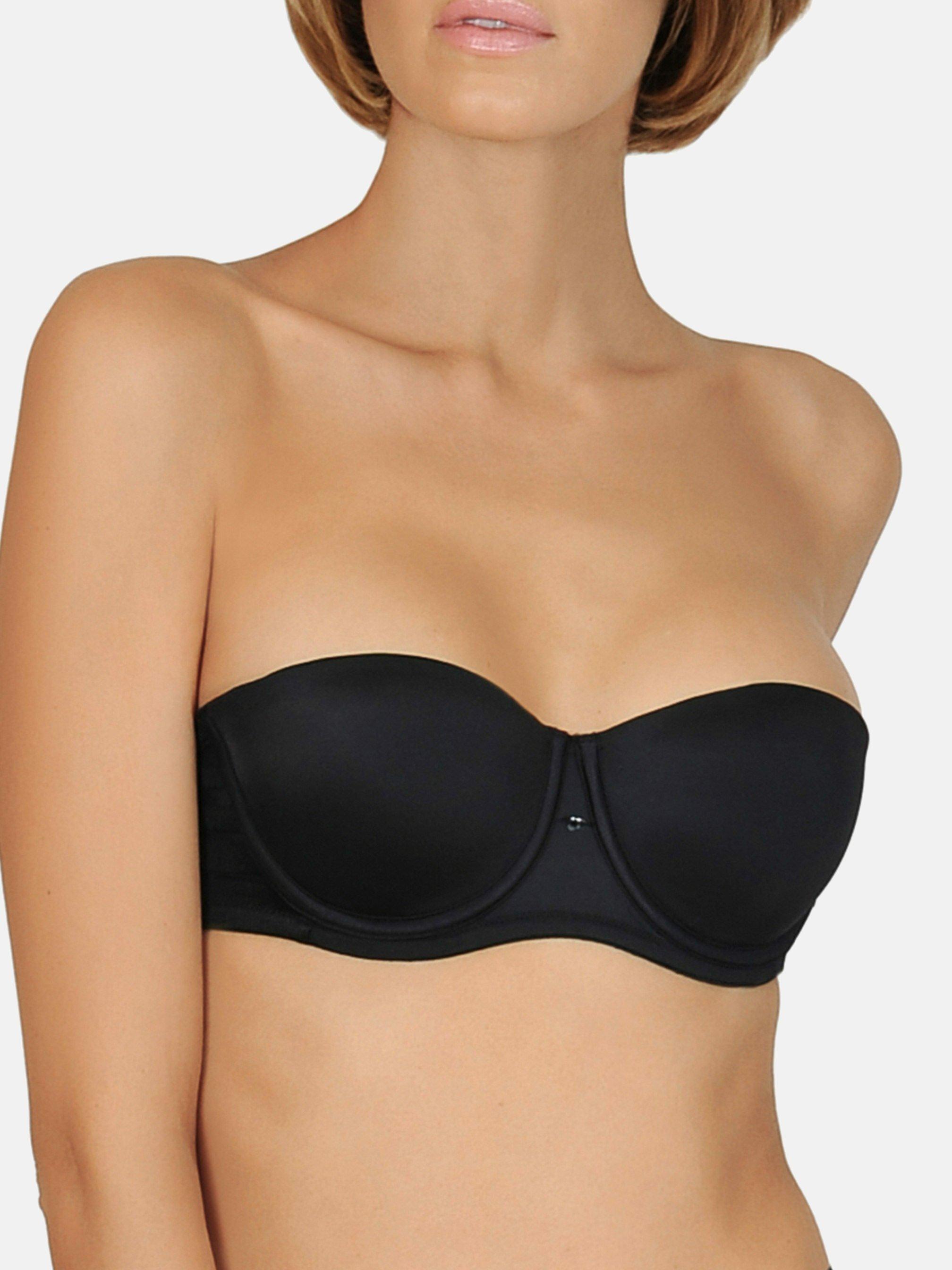 Image of Alegra Bandeau-bh Mit Mehreren Positionen Damen Schwarz B/85