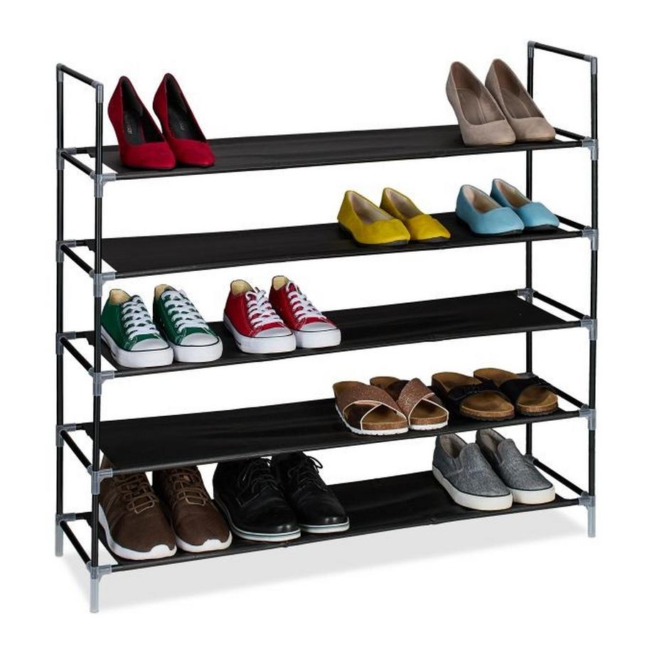 Ripiano per scarpe con ripiani in tessuto da 1 m