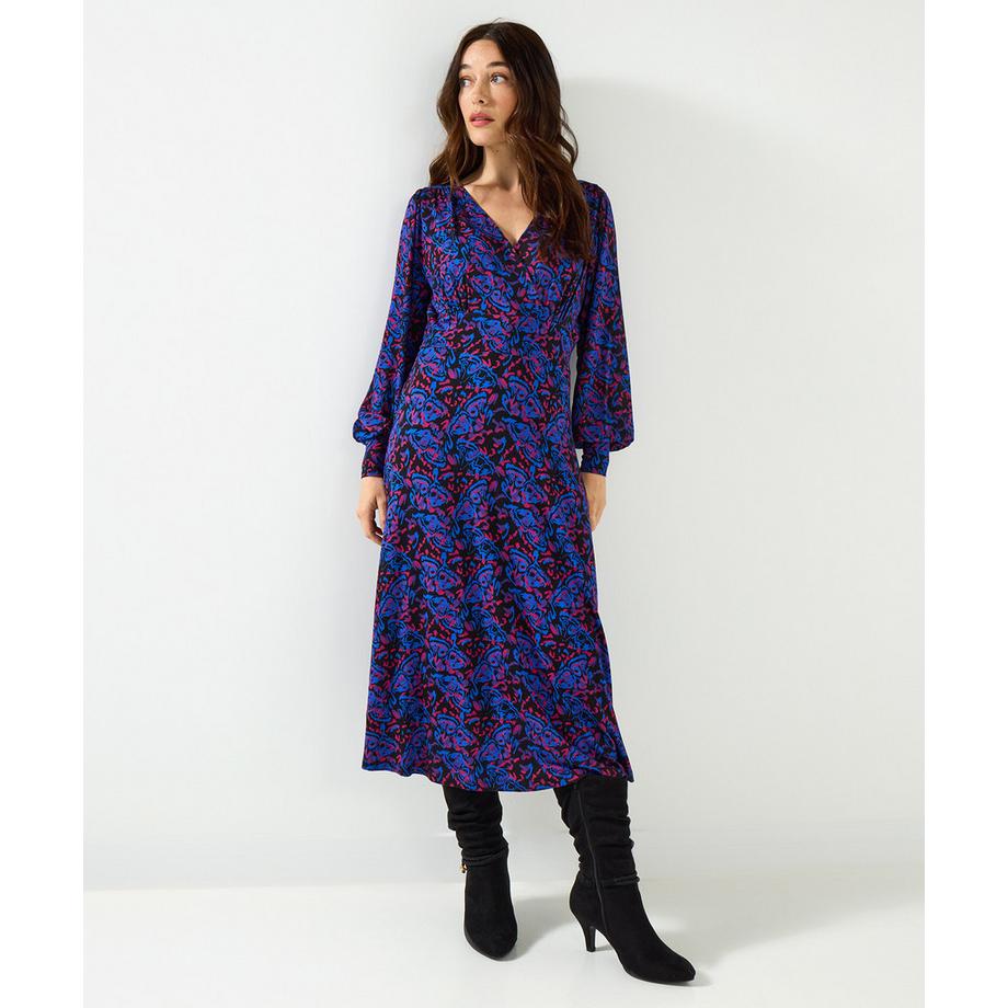 Joe Browns Robe Midi Jersey Motif Papillon  