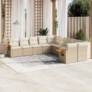 VidaXL Garten sofagarnitur poly-rattan  