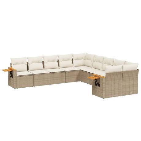 VidaXL Garten sofagarnitur poly-rattan  