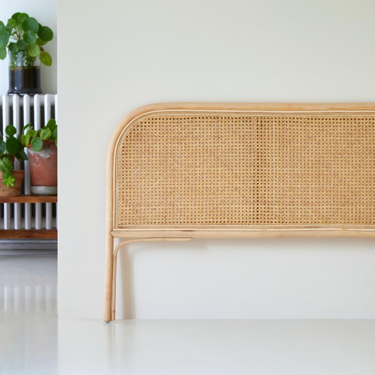 Tikamoon Kopfteil aus Rattan 160 cm Joséphine  