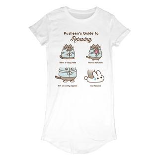 PUSHEEN  Tshirt GUIDE TO RELAXING 