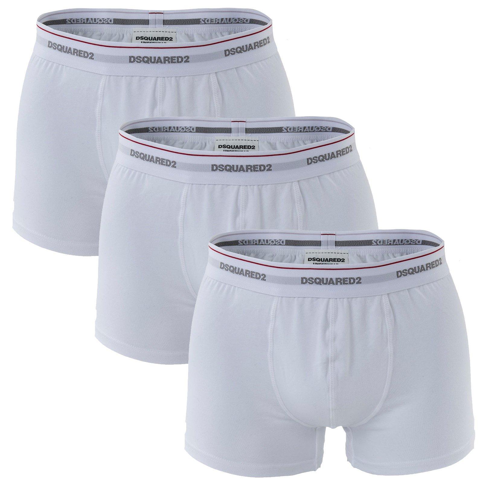 Image of Boxershort 3er Pack Bequem Sitzend Herren Weiss S