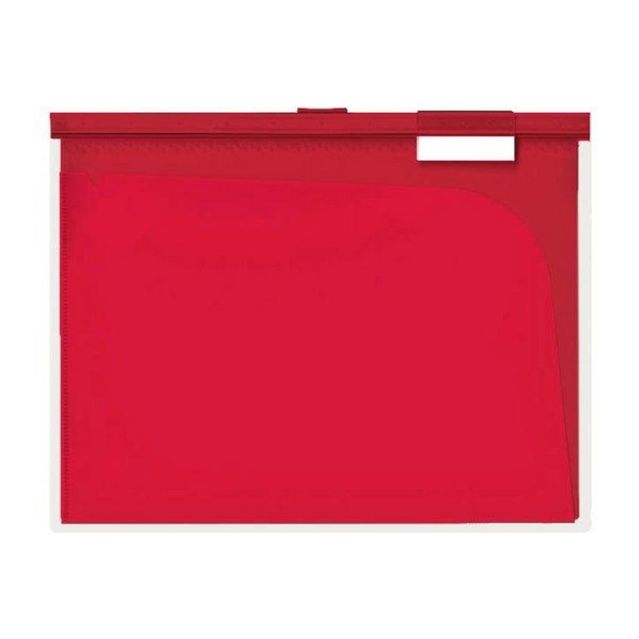BÜROLINE BÜROLINE Hängemappe A4 664054 rot, 6 Fächer 3 Stk.  