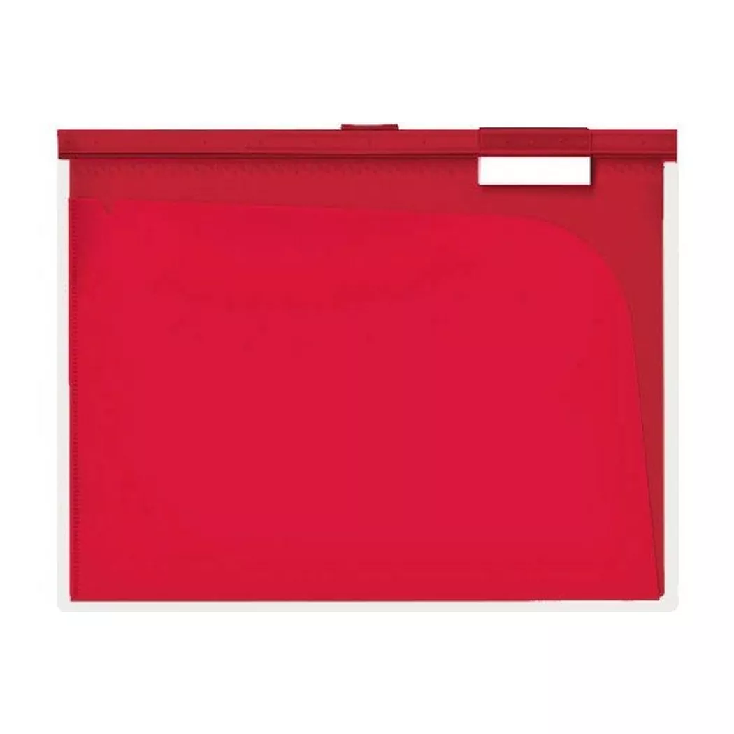 BÜROLINE – Hängemappe A4 664054 rot, 6 Fächer 3 Stk., 21cm
