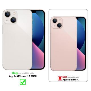 Cadorabo  Housse compatible avec Apple iPhone 13 MINI - Coque de protection au design flip en similicuir lisse 