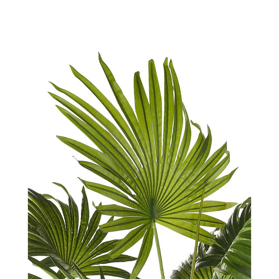 Beliani Plante artificielle en Matière synthétique FAN PALM  
