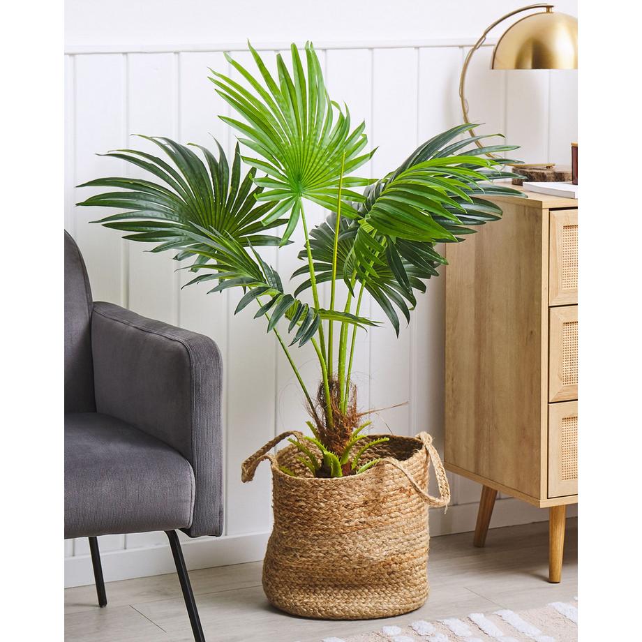 Beliani Plante artificielle en Matière synthétique FAN PALM  
