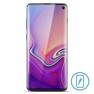 Avizar  Verre trempé Samsung S10 Incurvé Latex 