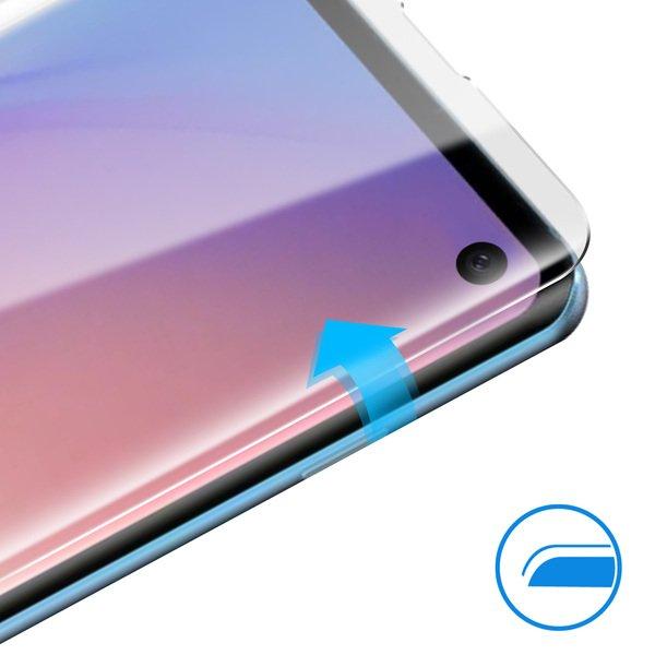 Avizar  Verre trempé Samsung S10 Incurvé Latex 