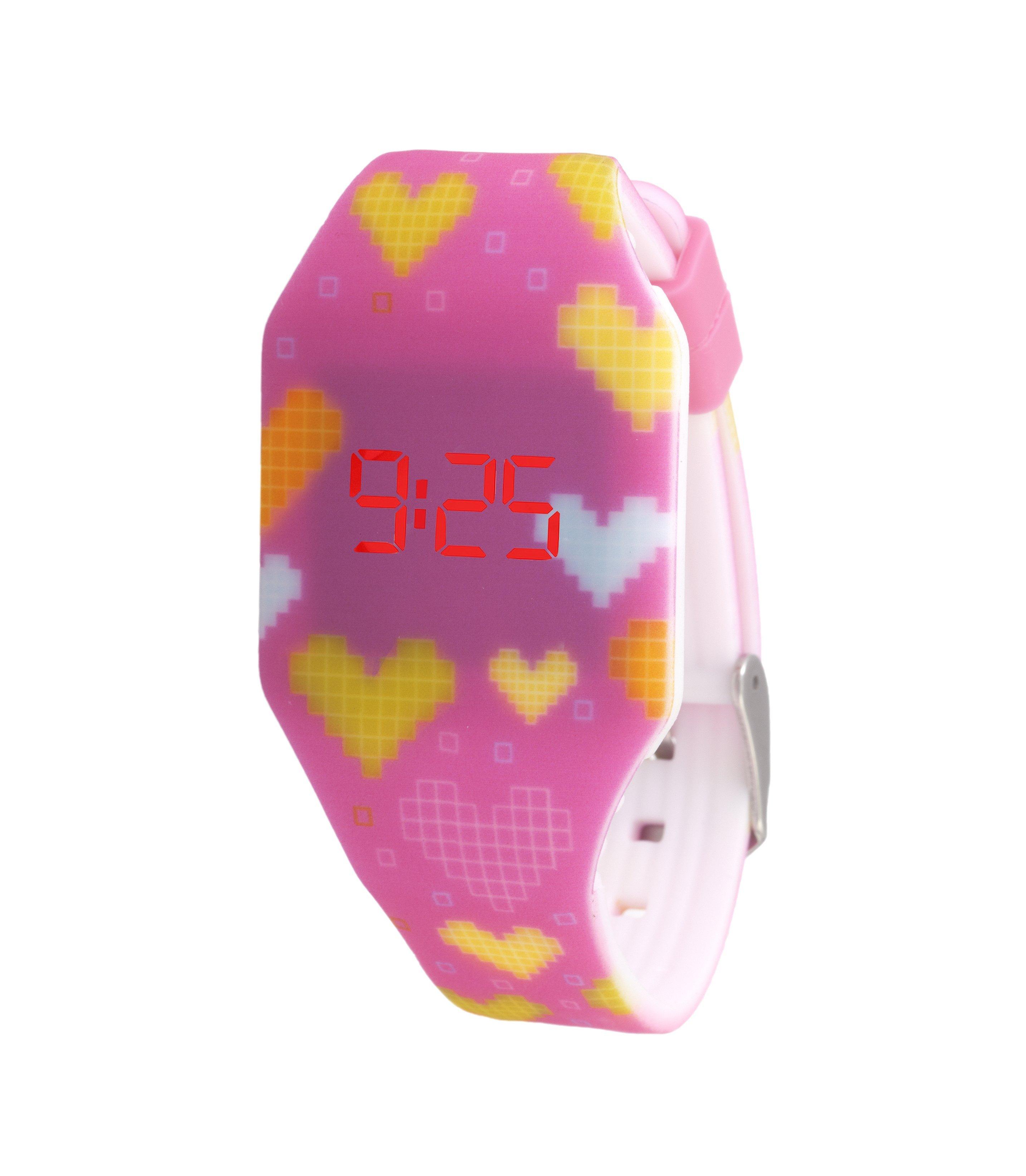 Image of Digital Led Kinderuhr Hearts Unisex Multicolor ONE SIZE