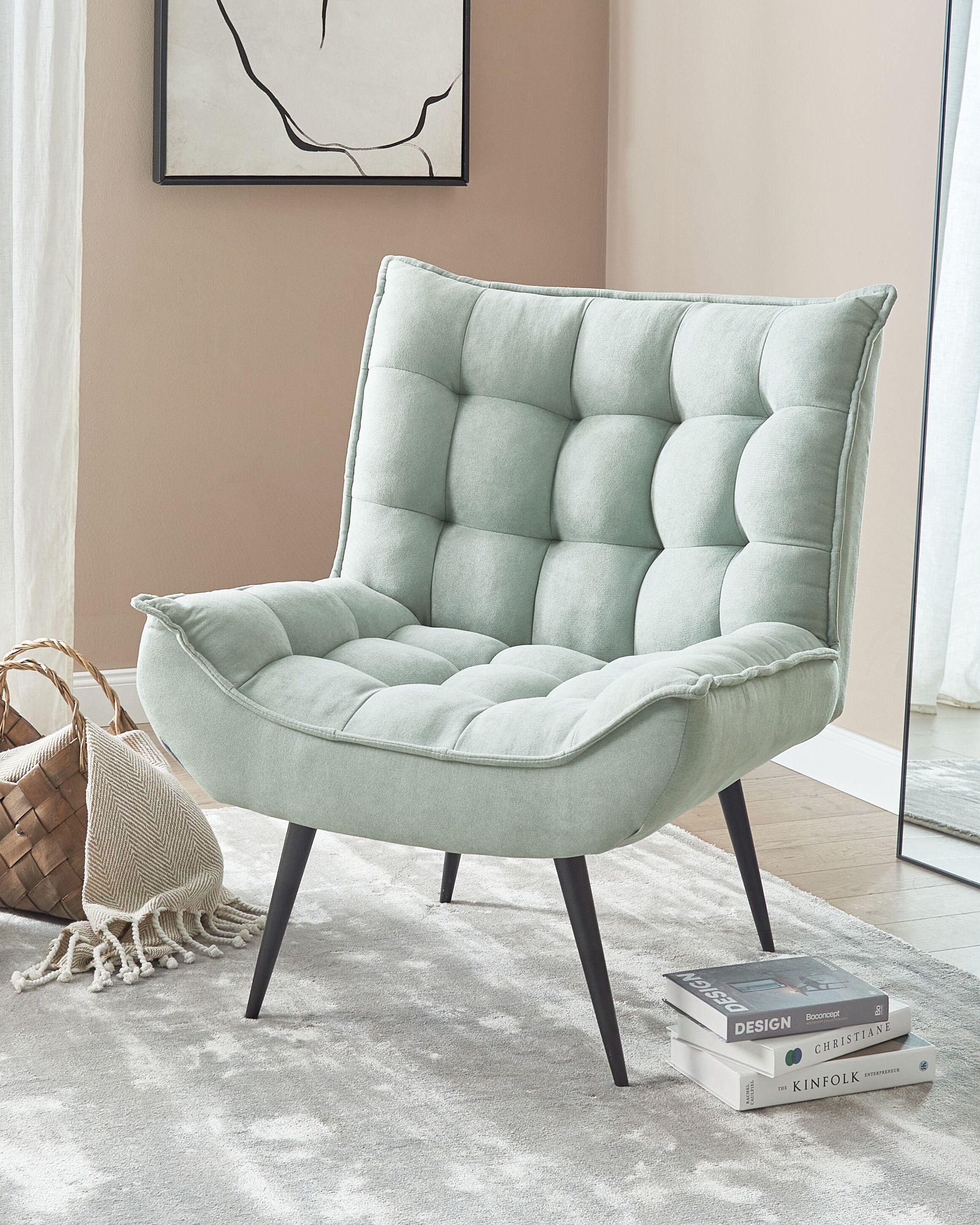 Beliani Fauteuil en Polyester Moderne ALVESTA  