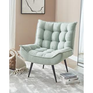 Beliani Fauteuil en Polyester Moderne ALVESTA  