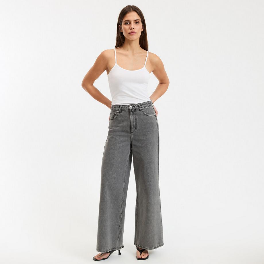 La Redoute Collections Top mit schmalen Trägern  