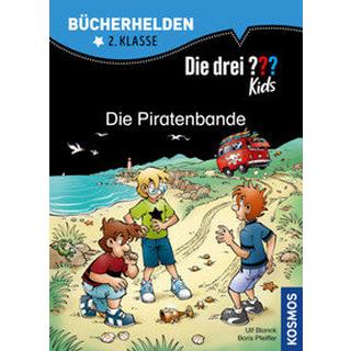 Die drei ??? Kids, Bücherhelden 2. Klasse, Die Piratenbande Pfeiffer, Boris; Blanck, Ulf Copertina rigida 