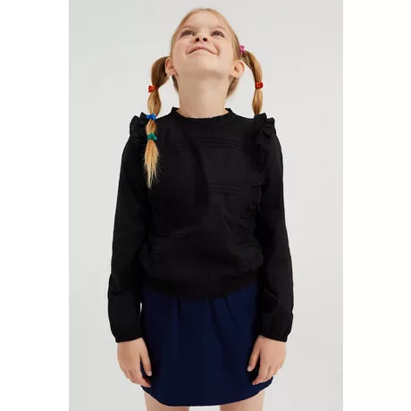 WE Fashion  Mädchenbluse Mit Rüschen 
