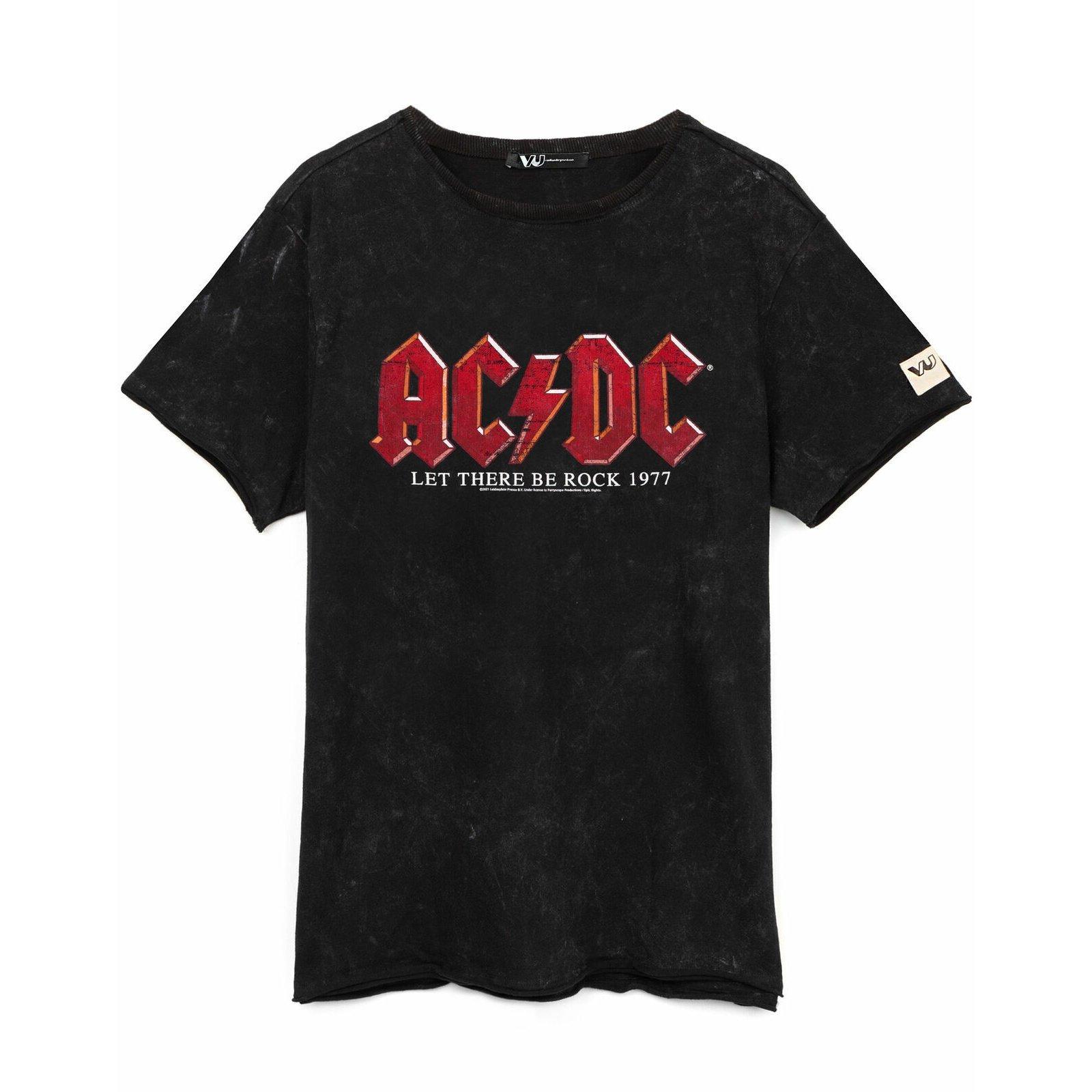 Image of Acdc Let There Be Rock Tshirt Damen Schwarz M