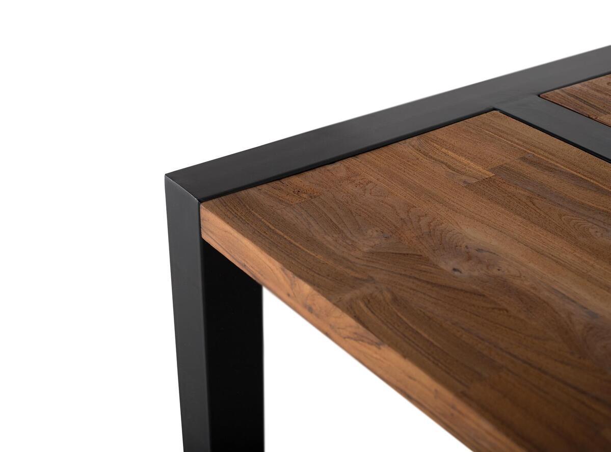 mutoni Table basse Talyon teck 120x90  