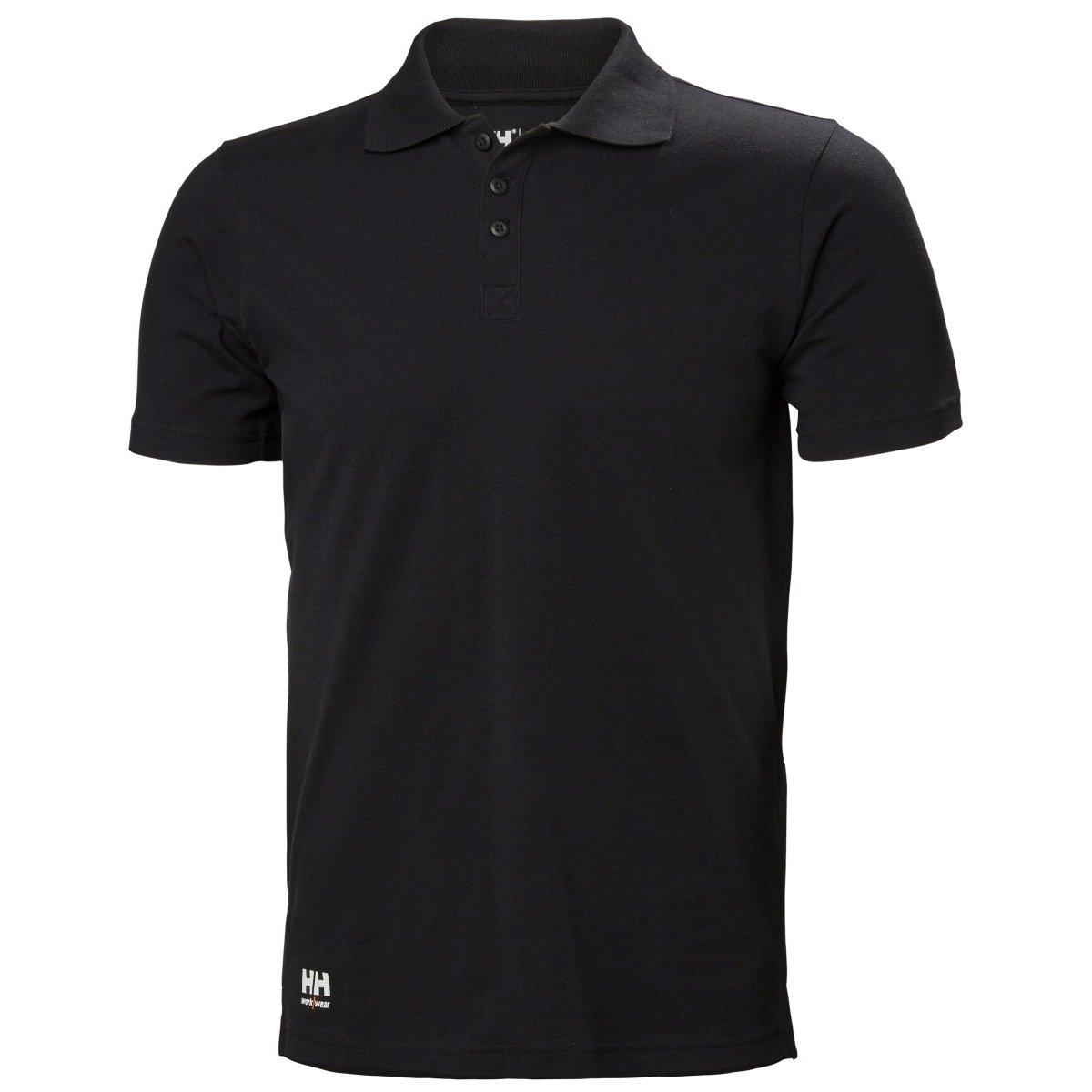 Image of Manchester Poloshirt Herren Schwarz L