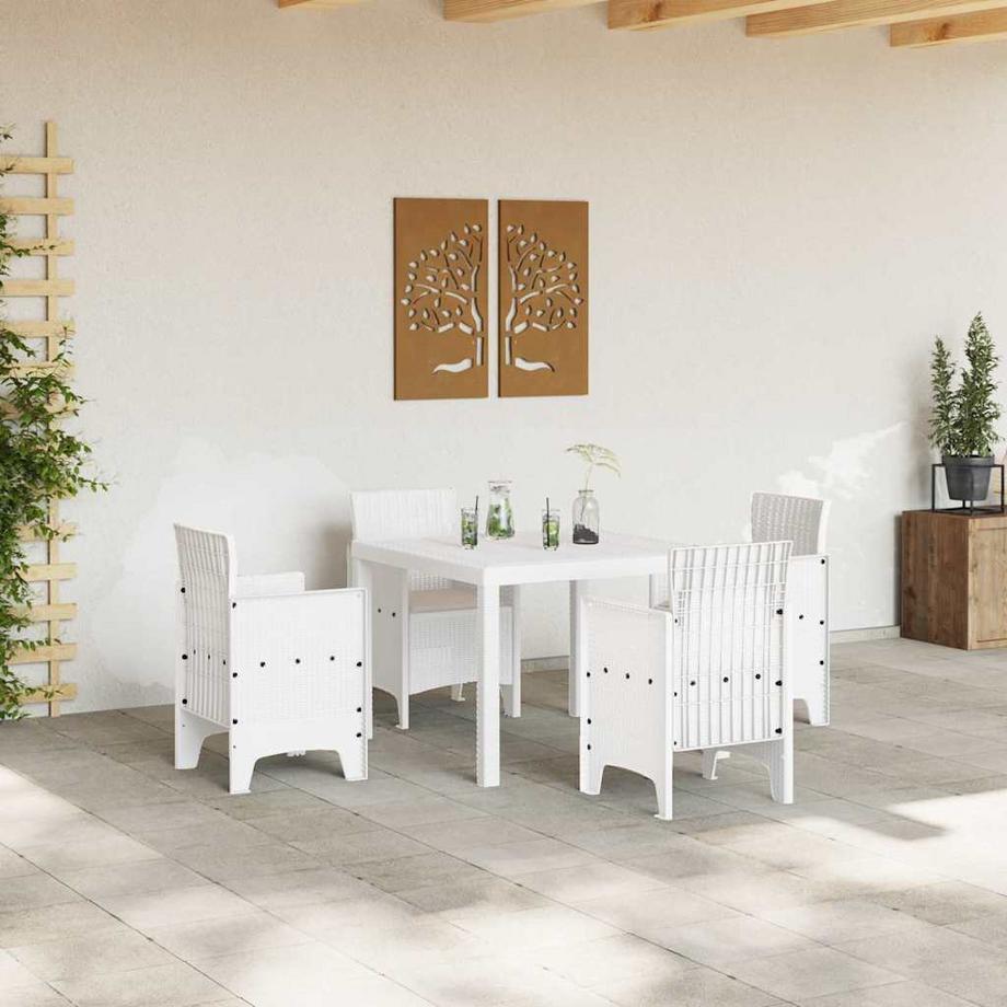 VidaXL Set de repas de jardin polypropylène  
