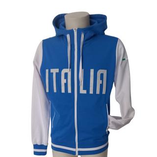 macron Italia Merch Felpa con Cappuccio Full Zip  