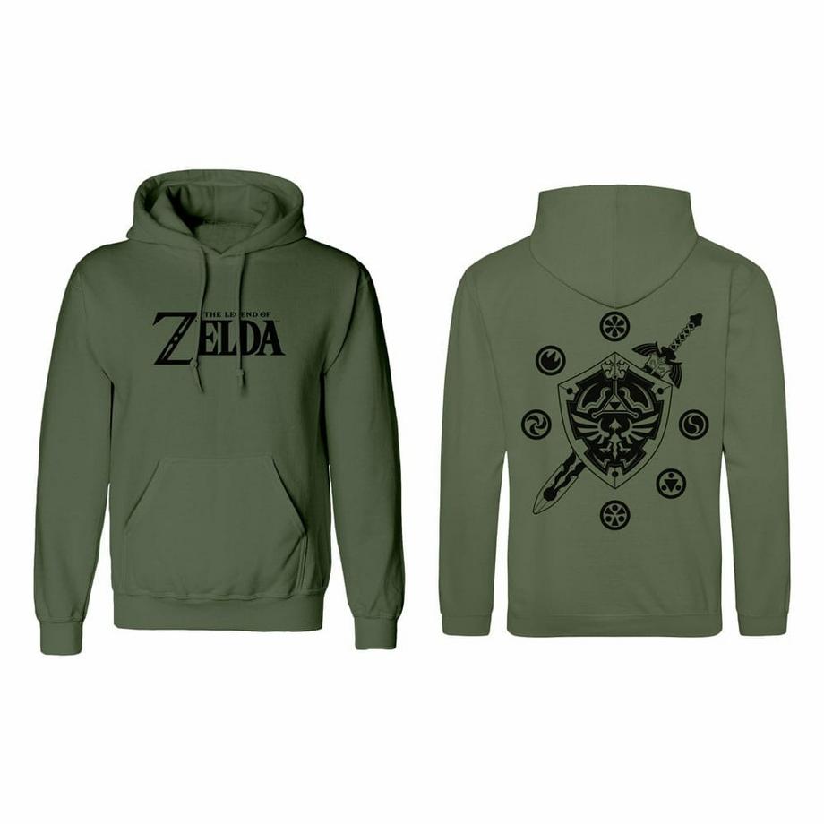 Heroes Zelda Logo Scudo Hoodie  