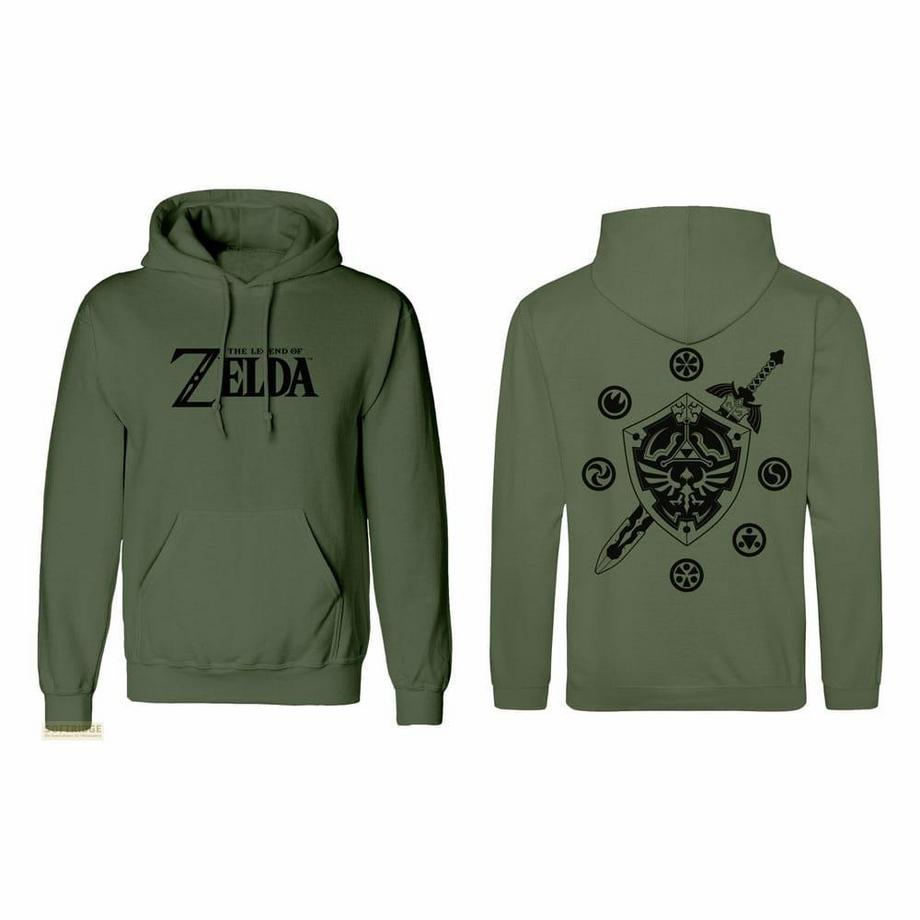 Heroes Zelda Logo Schild Hoodie  