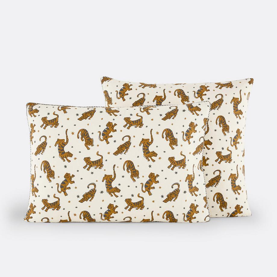 La Redoute Intérieurs Taie d'oreiller Tigris 30% coton recyclé  