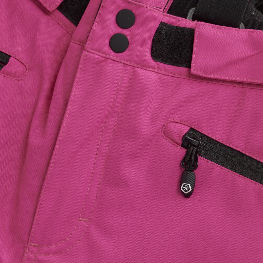 Color Kids  Skihose W/POCKETS pink glo 