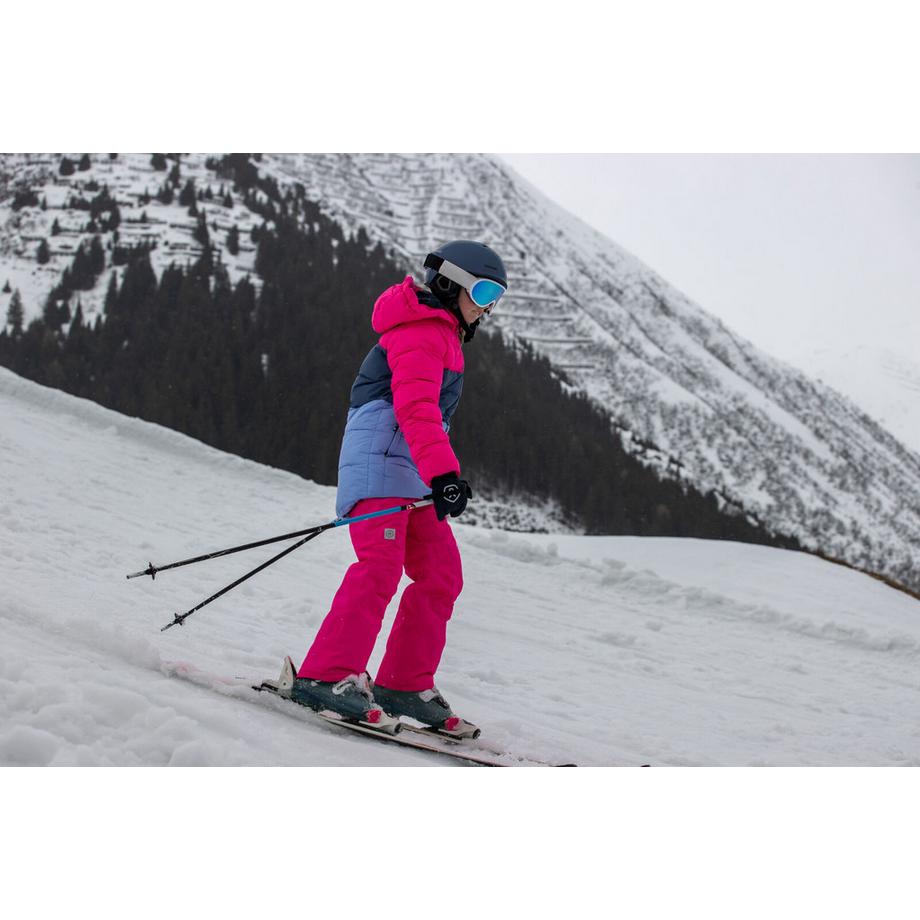 Color Kids  Skihose W/POCKETS pink glo 