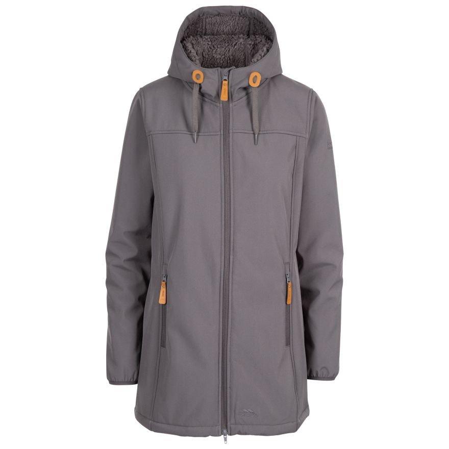 Image of Jacke Kristen, Mit Kapuze, Wasserdicht, Längere Länge Damen Grau XL