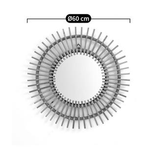La Redoute Intérieurs Rattan-Spiegel Nogu in Sonnen-Form  