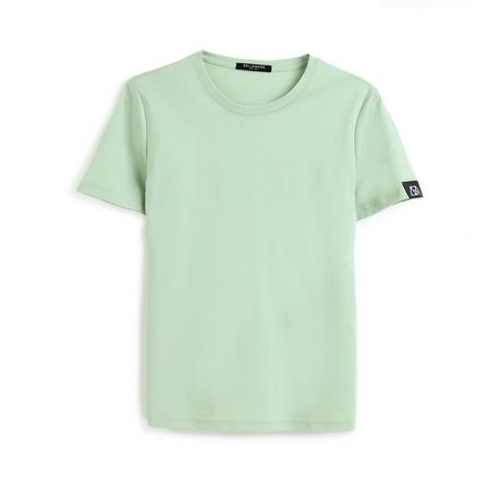 Bellemere New York  Grand T-shirt en coton à col rond 160G 